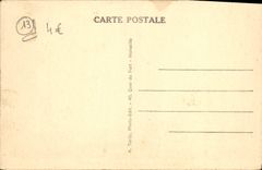 CPA Marseille Quai Des Belges Et Quai Du Port Bateaux Tramway