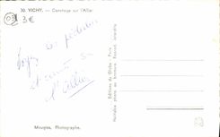 CPM Vichy Canotage Sur I'Allier Pedalo