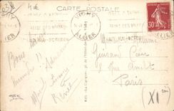 VINTAGE POSTCARD Vichy Panoramic View On I' Eglise Saint Louis