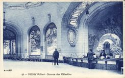 CPA Vichy Source Des Celestins