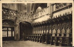 CPA Bourg Eglise De Brou Les stalles du choeur