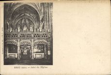VINTAGE POSTCARD Borough Jube De I' Eglise