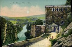 VINTAGE POSTCARD Strong I' Ecluse And Valley Of the Rhone