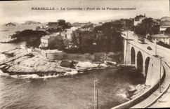 CPA Marseille La Corniche Pont De La Fausse Monnaie