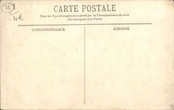 VINTAGE POSTCARD Mans Court Of the Museum of the queen Berengere