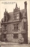 CPA Le Mans Rue Des Chanoines Maison Renaissance