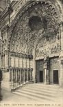 CPA Dijon Eglise St Michel Portail Le Jugement dernier