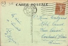 CPA Dijon Vue Generale Prise De La Tour Des Ducs