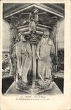 VINTAGE POSTCARD Dijon Well Of Brace the prophets Daniel and Isaie