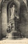 VINTAGE POSTCARD Dijon Monument De Bossuet AD INTERIM 'Benign Church Saint