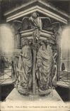 CPA Dijon Puits De Moise Les Prophetes Jeremie et Zacharie 