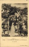 VINTAGE POSTCARD Dijon the Master De Merode or of Flemalle the nativity Museum of Dijon