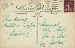 VINTAGE POSTCARD Dijon the Well Of Brace Claus Sluter