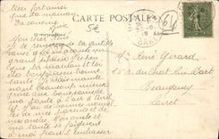 CPA Domfront Vue Panoramique