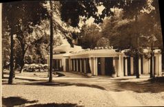 CPA Bagnoles Tesse La Madeleine Le Pavillon Des Fleurs Et Le Grand Hotel Des Thermes