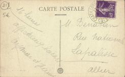 CPA Chatillon Sur Seine Source de la Douix