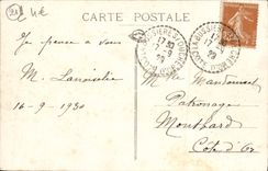 CPA Abbaye De La Bussiere Sur Ouche