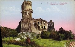 CPA L'Auvergne Chateau De Tournoel