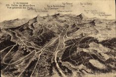 CPA L'Auvergne Vallee Du Mont Dore