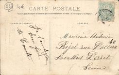 VINTAGE POSTCARD Auvergne St Nectary Large Cascade Of the Barns