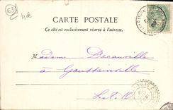 VINTAGE POSTCARD Auvergne the Valley Of enter