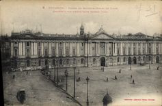 CPA Toulouse Facade Du Capitole Hotel de ville 