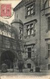 VINTAGE POSTCARD Toulouse Court of the Hotel De Lasbordes or the old grape