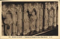 CPA Musee De Dijon Tombeau De Philippe Le Hardi Bas-relief