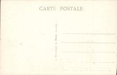 POSTAL de la VENDIMIA Sables d'Olonne la roca agujereada cerca de bien del infierno