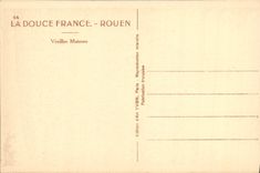 CPA Rouen Vieilles Maisons