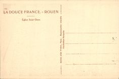 CPA Rouen Eglise Saint Ouen