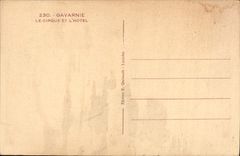 VINTAGE POSTCARD Gavarnie the Circus And the Hotel