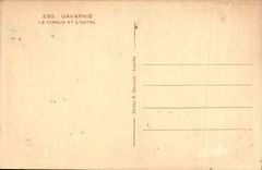 CPA Gavarnie Le Cirque Et L'Hotel