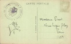 VINTAGE POSTCARD Chenonceaux the Castle François Room 1st Italian Credence