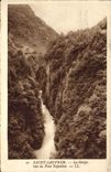 CPA Saint Sauveur La Gorge Vue Du Pont Napoleon