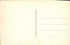 VINTAGE POSTCARD Route De Cauterets has Pierefitte the Tunnel the Vue road on Pierrefitte