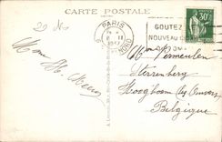 VINTAGE POSTCARD Paris Basilica Of the Sacring Heart De Montniartre