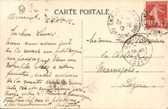 VINTAGE POSTCARD Clermont Ferrand Church Of ND of the port
