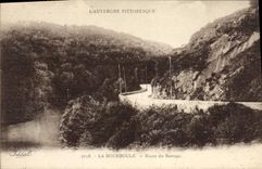 CPA La Bourboule La route du barrage 