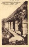 VINTAGE POSTCARD the Bridge Of Gard Aqueduct