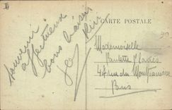 CPA Route De I'Aigoual Roque Longue Le lacet