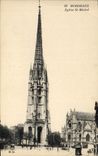 CPA Bordeaux Eglise St Michel