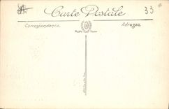 POSTAL Bourdeaux de la VENDIMIA la estación del sur