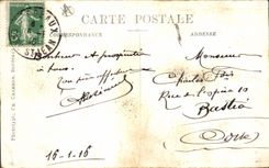 CPA Bourdeaux Allees Damour