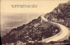 CPA Mont Aigoual Route Du Vigan au Mont Aigoual