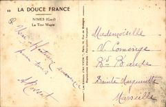 CPA Nimes La Tour Magne