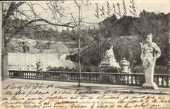 CPA Nimes Jardin De La Fontaine