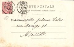 CPA Nimes Jardin De La Fontaine