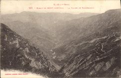 VINTAGE POSTCARD Massive Of the Aigoual Mount the Valley De Valleraugue