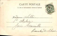 VINTAGE POSTCARD Toulouse Church Of Dalbade Relief of Falguieres